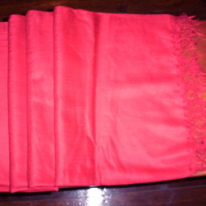 red shawl